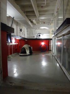 Kennel at Newport Center Animal Hospital